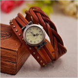 Vegan Leather Elegant Watch