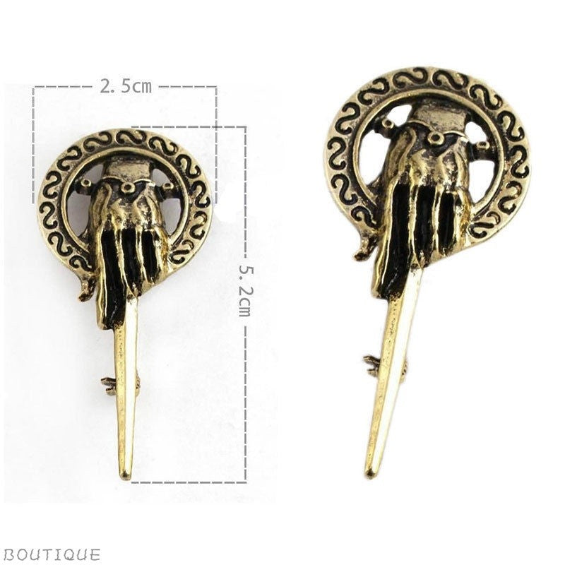Vintage Game of Thrones Hand of the King Pin Brooch